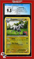 Black & White Zebstrika 42/114 Crosshatch Holo Pokemon League CGC GEM MINT 10
