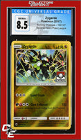 Burning Shadows Zygarde 100/147 Reverse Holo Pokemon League CGC 8.5
