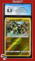 Burning Shadows Zygarde 100/147 Reverse Holo Pokemon League CGC 8.5
