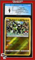 Burning Shadows Zygarde 100/147 Reverse Holo Pokemon League CGC 9
