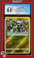 Burning Shadows Zygarde 100/147 Reverse Holo Pokemon League CGC 8.5
