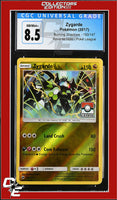 Burning Shadows Zygarde 100/147 Reverse Holo Pokemon League CGC 8.5
