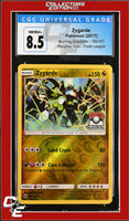 Burning Shadows Zygarde 100/147 Reverse Holo Pokemon League CGC 8.5
