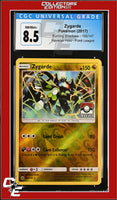 Burning Shadows Zygarde 100/147 Reverse Holo Pokemon League CGC 8.5
