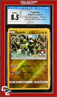 Burning Shadows Zygarde 100/147 Reverse Holo Pokemon League CGC 8.5
