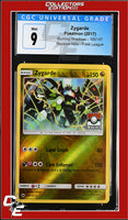 Burning Shadows Zygarde 100/147 Reverse Holo Pokemon League CGC 9
