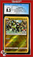 Burning Shadows Zygarde 100/147 Reverse Holo Pokemon League CGC 8.5
