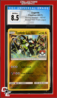 Burning Shadows Zygarde 100/147 Reverse Holo Pokemon League CGC 8.5
