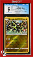 Burning Shadows Zygarde 100/147 Reverse Holo Pokemon League CGC 9
