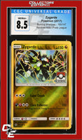 Burning Shadows Zygarde 100/147 Reverse Holo Pokemon League CGC 8.5
