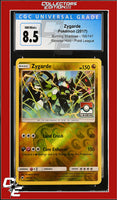 Burning Shadows Zygarde 100/147 Reverse Holo Pokemon League CGC 8.5
