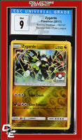 Burning Shadows Zygarde 100/147 Reverse Holo Pokemon League CGC 9

