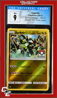 Burning Shadows Zygarde 100/147 Reverse Holo Pokemon League CGC 9
