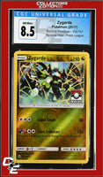 Burning Shadows Zygarde 100/147 Reverse Holo Pokemon League CGC 8.5
