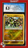 Burning Shadows Zygarde 100/147 Reverse Holo Pokemon League CGC 8.5
