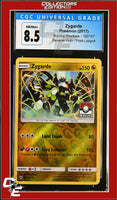 Burning Shadows Zygarde 100/147 Reverse Holo Pokemon League CGC 8.5
