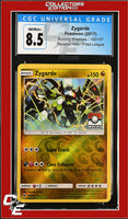 Burning Shadows Zygarde 100/147 Reverse Holo Pokemon League CGC 8.5
