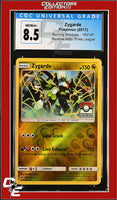 Burning Shadows Zygarde 100/147 Reverse Holo Pokemon League CGC 8.5
