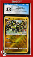 Burning Shadows Zygarde 100/147 Reverse Holo Pokemon League CGC 8.5
