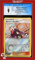 Celestial Storm Resolve 145/168 Reverse Holo Pokemon League CGC 9
