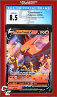 Vivid Voltage Talonflame V 029/185 Holo CGC 8.5
