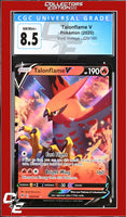 Vivid Voltage Talonflame V 029/185 Holo CGC 8.5
