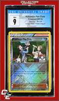 Flashfire Pokemon Fan Club 94/106 Pokemon League CGC 9
