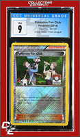 Flashfire Pokemon Fan Club 94/106 Pokemon League CGC 9
