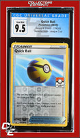 Sword & Shield Quick Ball 179/202 Reverse Holo League Cup CGC GEM MINT 10
