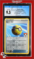 Sword & Shield Quick Ball 179/202 Reverse Holo League Cup CGC GEM MINT 10
