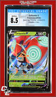SWSH Black Star Promo Orbeetle V SWSH078 Orbeetle V Box CGC 8.5
