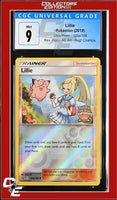 Ultra Prism Lillie 125a/156 Reverse Holo Regional Championships CGC 9

