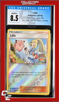 Ultra Prism Lillie 125a/156 Reverse Holo Regional Championships CGC 8.5
