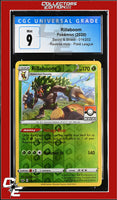 Sword & Shield Rillaboom 014/202 Pokemon League CGC 9
