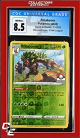 Sword & Shield Rillaboom 014/202 Pokemon League CGC 8.5
