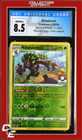 Sword & Shield Rillaboom 014/202 Pokemon League CGC 8.5
