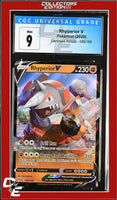 Darkness Ablaze Rhyperior V 095/189 Holo Holo CGC 9
