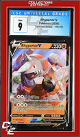 Darkness Ablaze Rhyperior V 095/189 Holo Holo CGC 9

