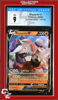 Darkness Ablaze Rhyperior V 095/189 Holo Holo CGC 9
