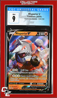 Darkness Ablaze Rhyperior V 095/189 Holo Holo CGC 9
