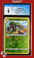 Sword & Shield Rillaboom 014/202 Pokemon League CGC 9

