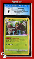 SWSH Black Star Promo Rillaboom SWSH006 Sword & Shield Prerelease CGC 9

