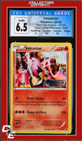 XY Black Star Promo Volcanion XY145 Steam Siege Prerelease STAFF CGC 6.5
