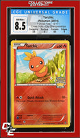 Furious Fists Torchic 12/111 Crosshatch Holo City Championships CGC 8.5
