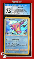 SM Black Star Promo Bruxish SM11 Sun & Moon Prerelease STAFF CGC 7.5
