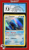 XY Black Star Promo Clawitzer XY146 Steam Siege Prerelease STAFF CGC 7.5
