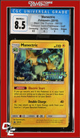 SM Black Star Promo Manectric SM130 Celestial Storm Prerelease STAFF CGC 8.5
