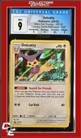 SM Black Star Promo Delcatty SM132 Celestial Storm Prerelease STAFF CGC 9
