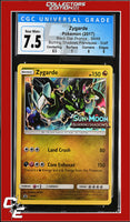 SM Black Star Promo Zygarde SM48 Burning Shadows Prerelease STAFF CGC 7.5
