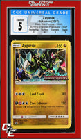 SM Black Star Promo Zygarde SM48 Burning Shadows Prerelease STAFF CGC 5
